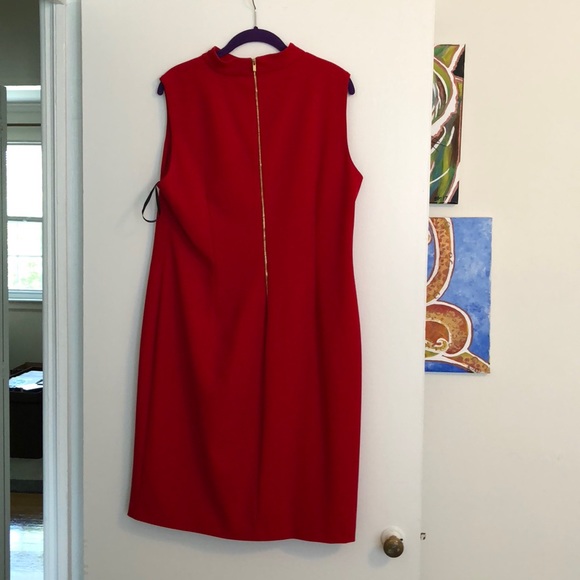 Red Calvin Klein dress - Picture 3 of 3
